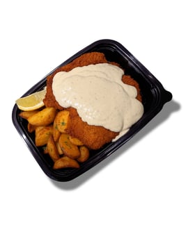 Paniertes Rahmschnitzel Paniertes Rahmschnitzel