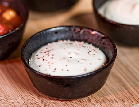Knoblauch Mayo (vegan)