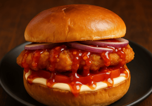 Chicken Stripe Burger