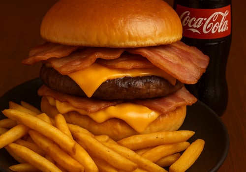 New Bacon Cheeseburger MENÜ