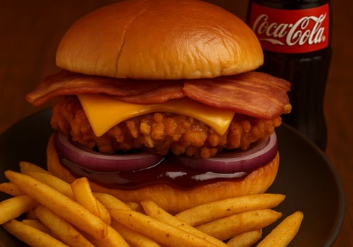 Chicken Supreme Burger MENÜ