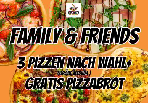 Family & Friends Menü