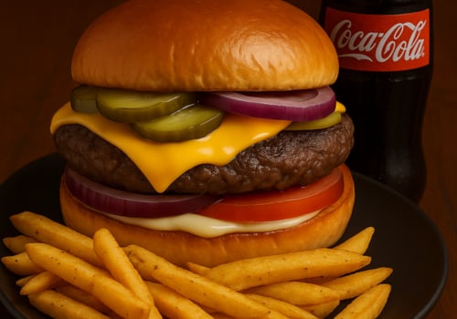 Cheeseburger MENÜ