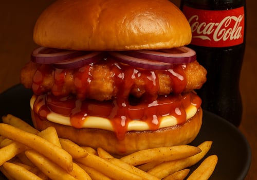 Chicken Stripe Burger MENÜ