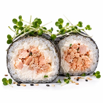Salmon-Salat Maki
