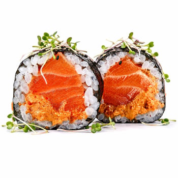 Salmon Erdnuss Maki
