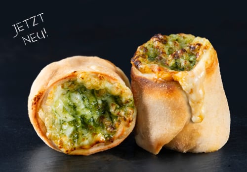 Pesto Pizzabrötchen