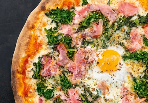 Pizza Golden Ei  (24cm)