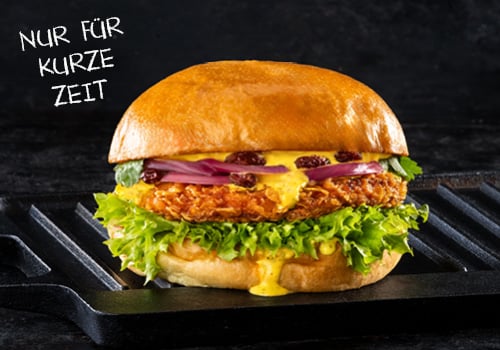 Curry Chicken Burger