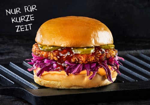 Korean Chicken Burger Korean Chicken Burger