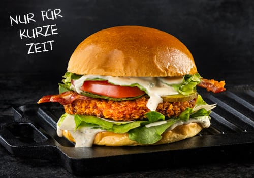 Crispy Caesar Burger Crispy Caesar Burger