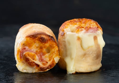 Schinken Pizzabrötchen