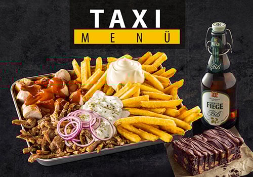 Taxi-Teller Menü Taxi-Teller Menü