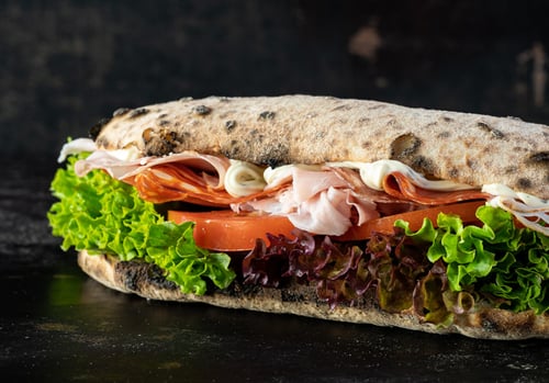 Salami Schinken Sandwich