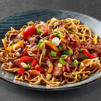 Schweinefleisch aus dem Wok