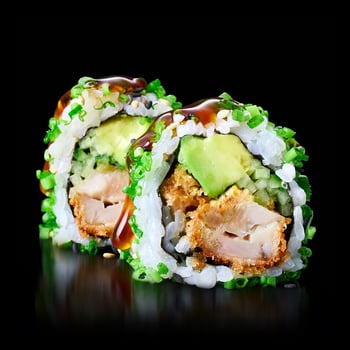 PEKING DUCK ROLL MIT HOISIN TERIYAKI - 5PC. -