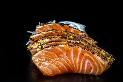Lachs Tataki