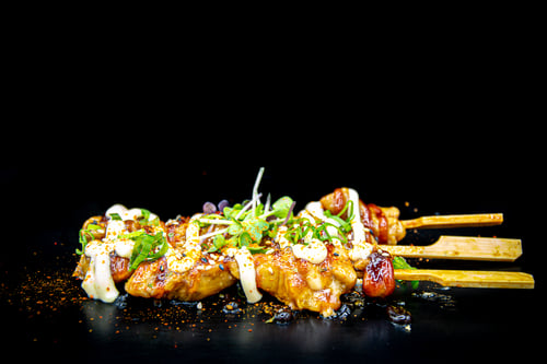 Spicy Yakitori (3 St.)