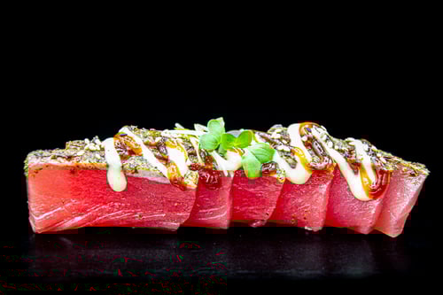 Thunfisch Teriyaki Sashimi
