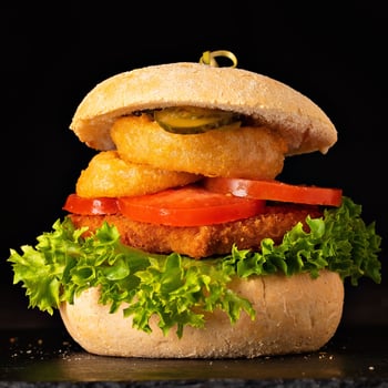 Vegan Crunchy Chik'n Burger
