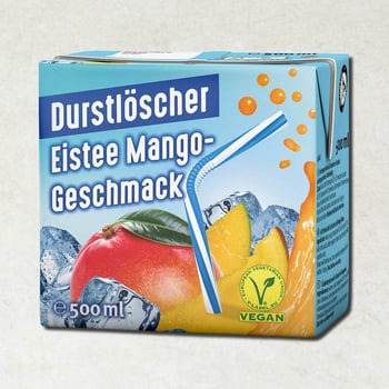Durstlöscher Eistee Mango