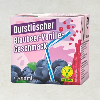 Durstlöscher Blaubeer-Vanille