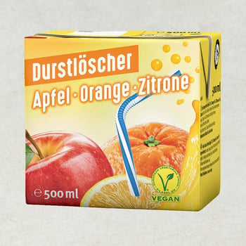 Durstlöscher Apfel-Orange-Zitrone