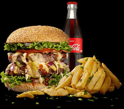 Notorious BIG  Burger Menü