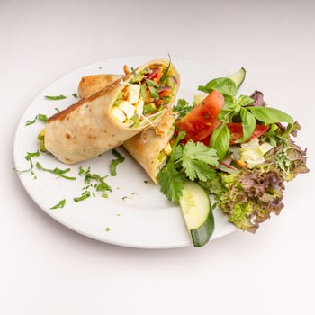 Kathi Roll Veggie-Style
