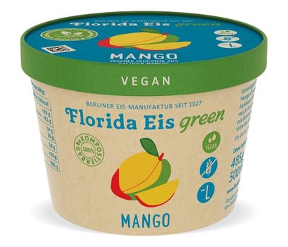 Florida-Eis Mango, 500 ml
