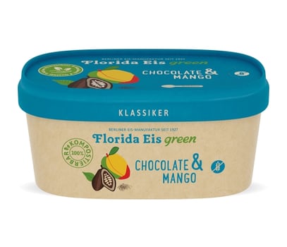 Florida-Eis Chocolate & Mango, 150 ml