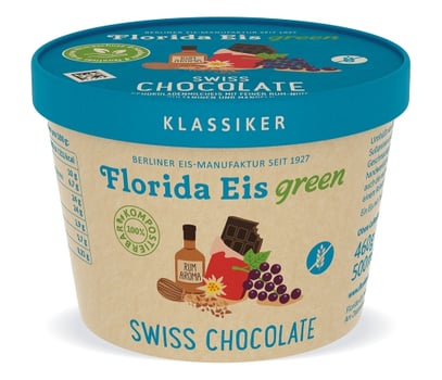 Florida-Eis Swiss Chocolate, 500 ml