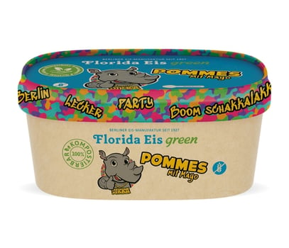 Florida-Eis Dikka Pommes mit Mayo, 150 ml