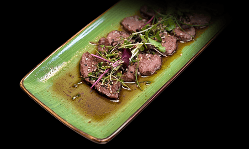 Ponzu Beef Sashimi