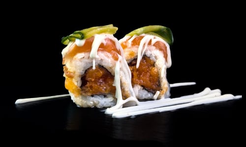 Crunchy Salmon Roll 