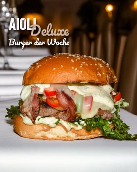 Aioli Deluxe Burger