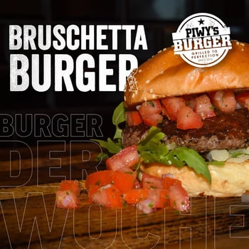 Bruschetta Burger Bruschetta Burger