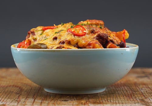 Chili con Carne Fries  (groß)