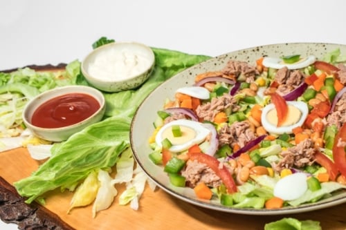 Hähnchenbrust Salat