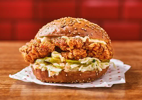 Fried Chicken Burger