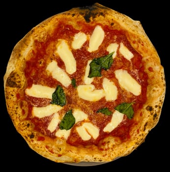 Pizza Margherita nach AVPN