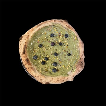 Dessertpizza Pistazie