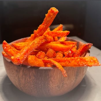 Süsskartoffelpommes Süsskartoffelpommes