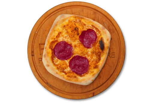 Kinder-Pizza Salami