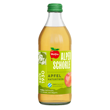 Alpenschorle Apfel naturtrüb 0,33l