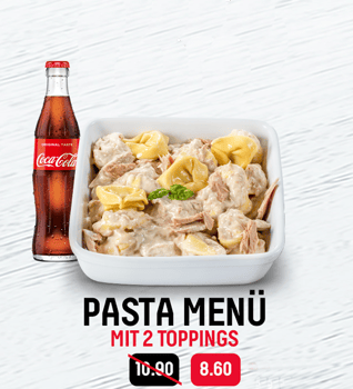  Mittags Menü Pasta