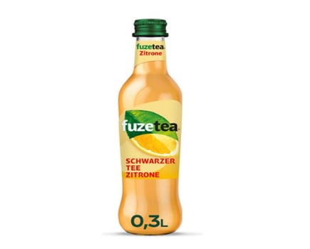 Fuze Tea Zitrone 0,3l MW GLAS