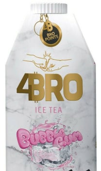 4BRO Ice Tea Bubble Gum  0,5 Ltr. ( Vegan)