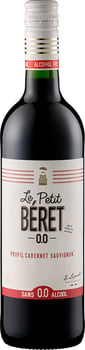 Le Petit Béret Rouge Cabernet Sauvignon 0,75  l   Alkoholfrei 0 % vol.