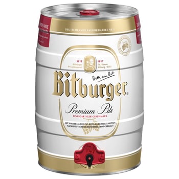 Bitburger Premium Pils 5,0l                   4,8% vol.